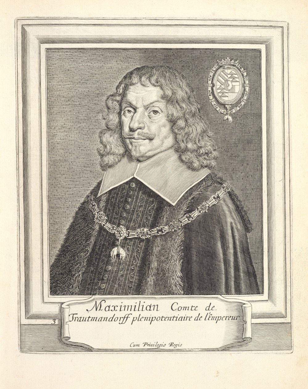 Maximilian von Trauttmansdorf door French School