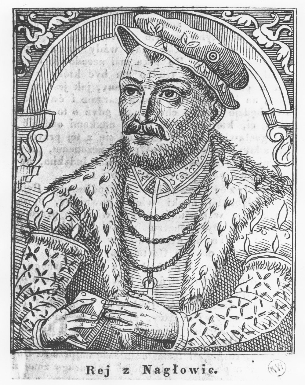 Mikolaj Rej (gravure) door French School
