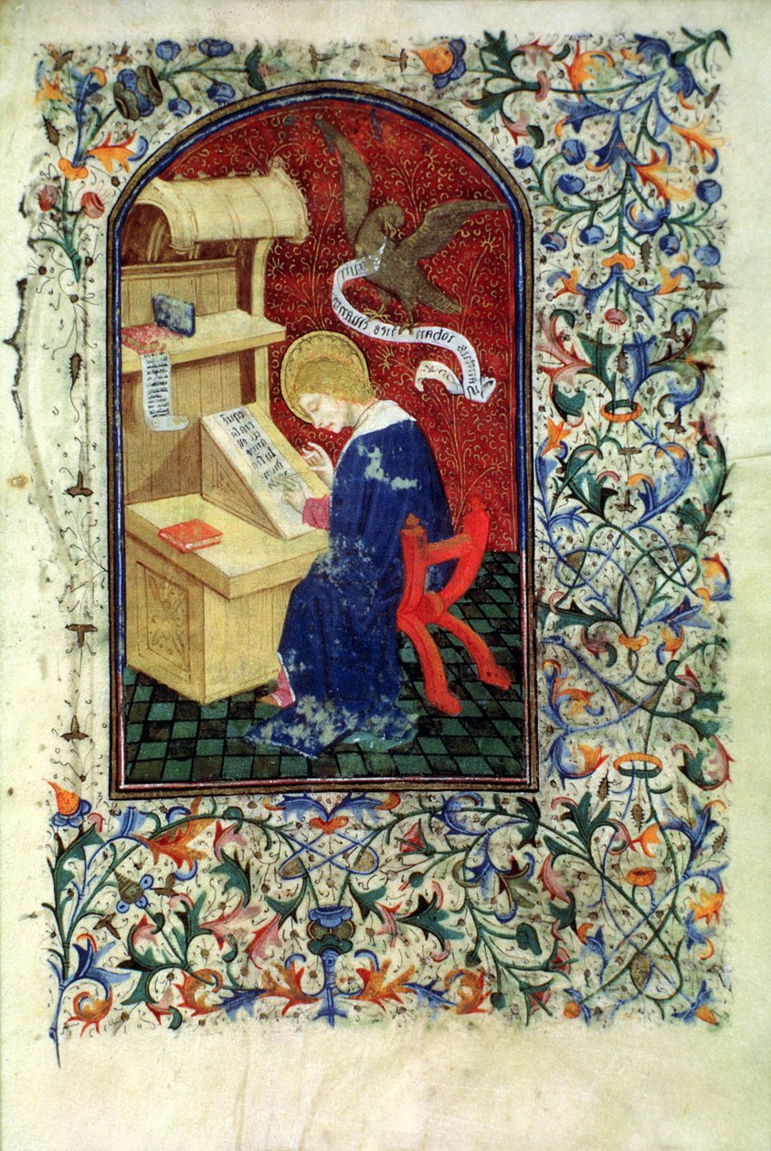 Ms Gen 288 f.291v Geleerde, ca. 1460 door French School