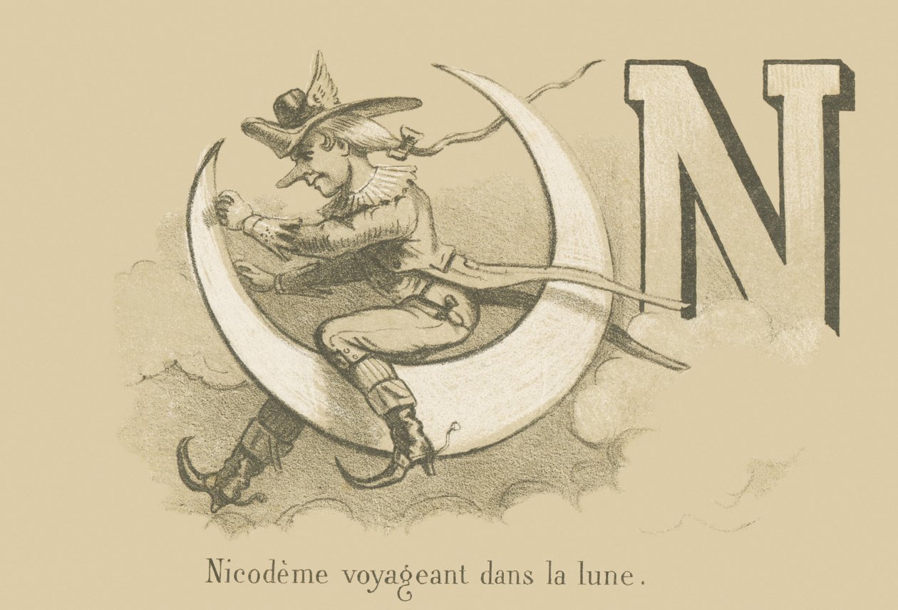 N: Nicodeme reist op de maan door French School
