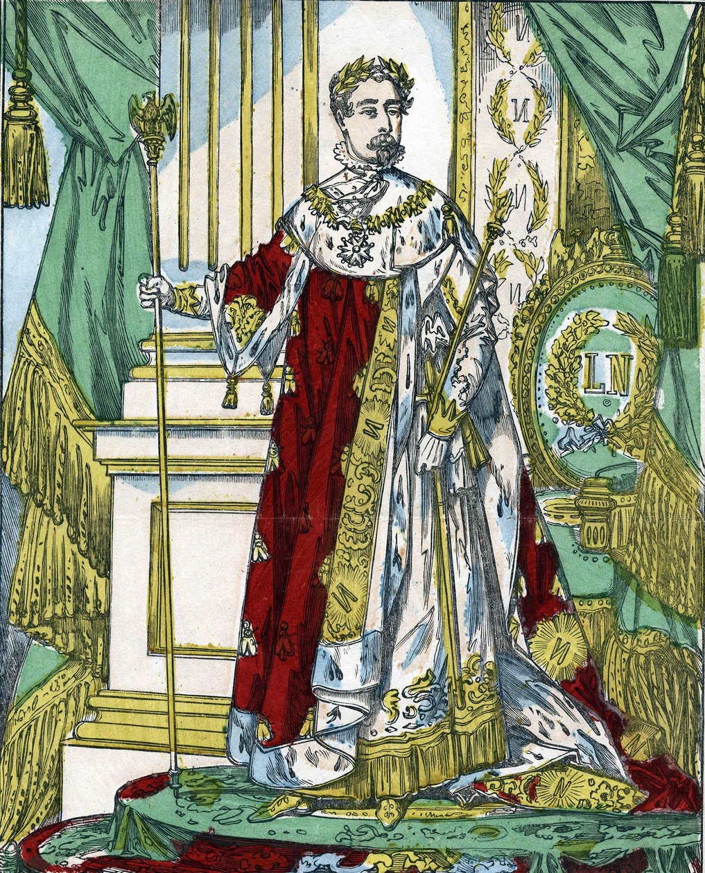 Napoleon III, Keizer van de Fransen door French School