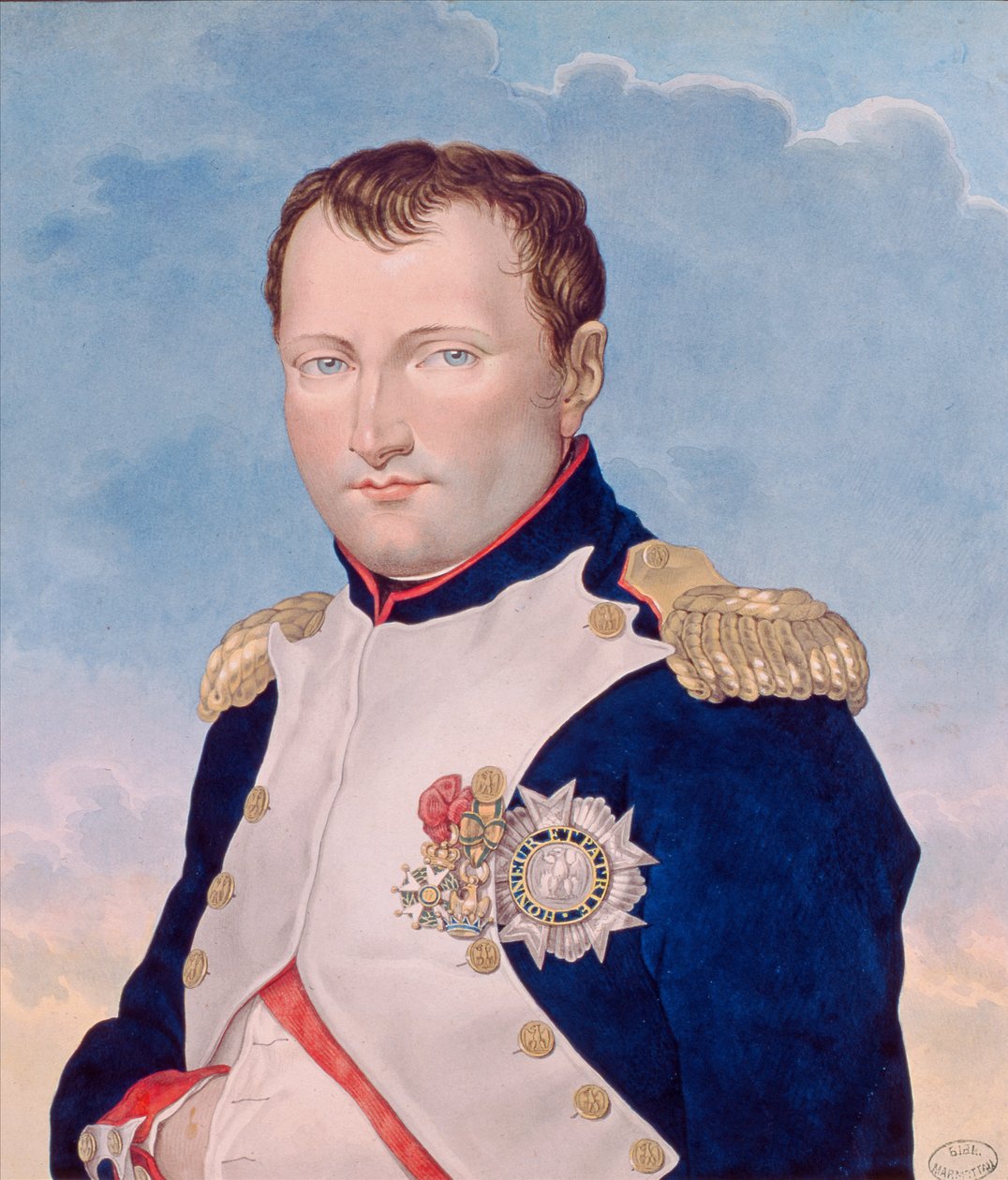 Napoleon I door French School