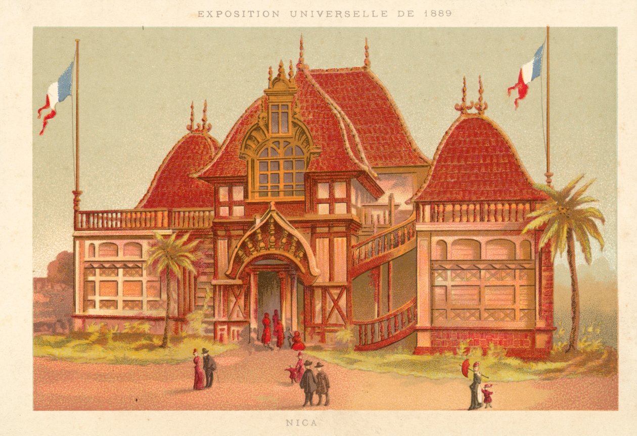 Nica, Exposition Universelle 1889, Parijs door French School