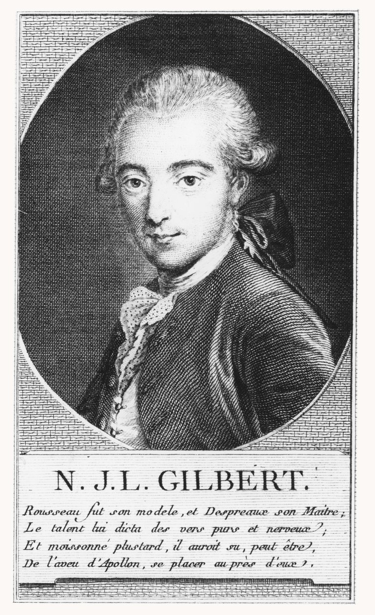 Nicolas J. Gilbert (gravure) door French School