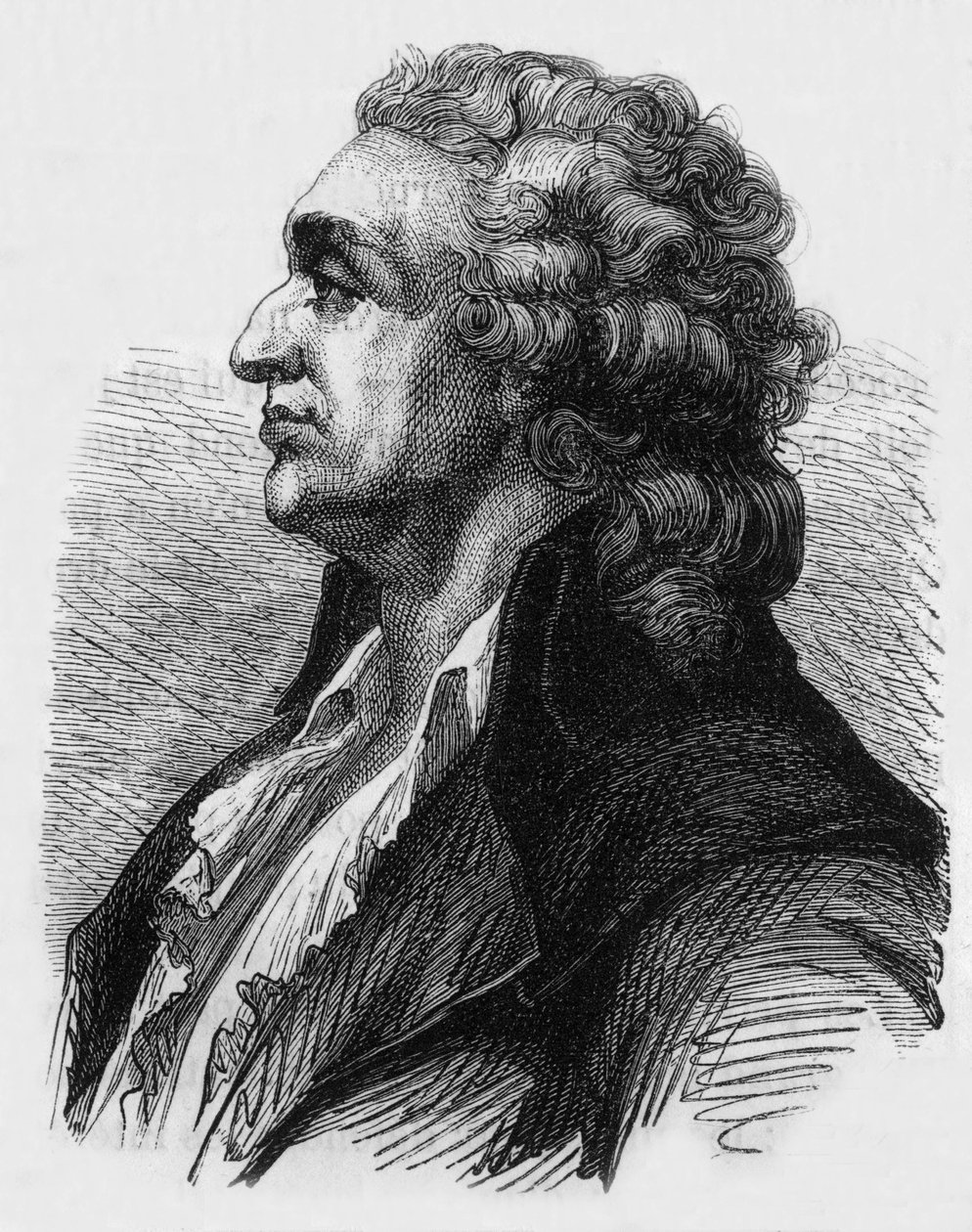 Nicolas markies van Condorcet door French School