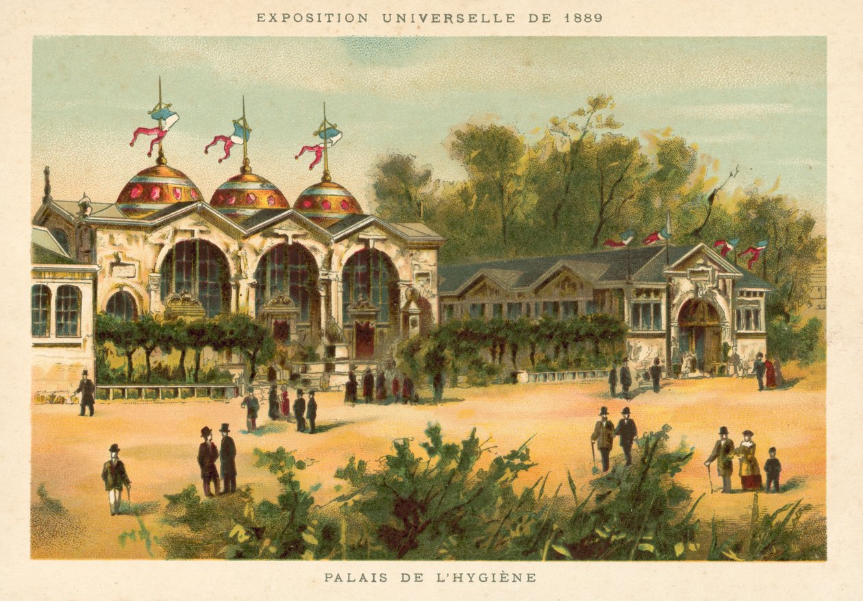 Paleis van Hygiëne, Exposition Universelle 1889, Parijs door French School