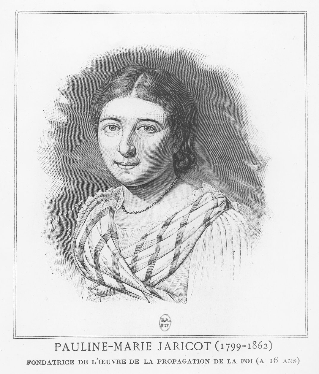 Pauline Jaricot (gravure) door French School