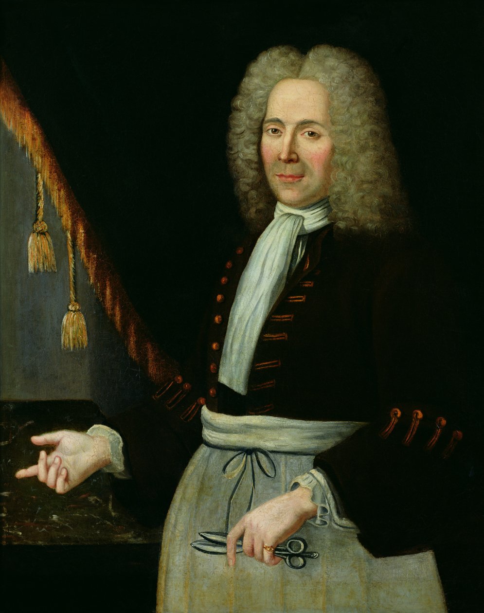 Portret van Antoine Thibault (overleden 1725) door French School