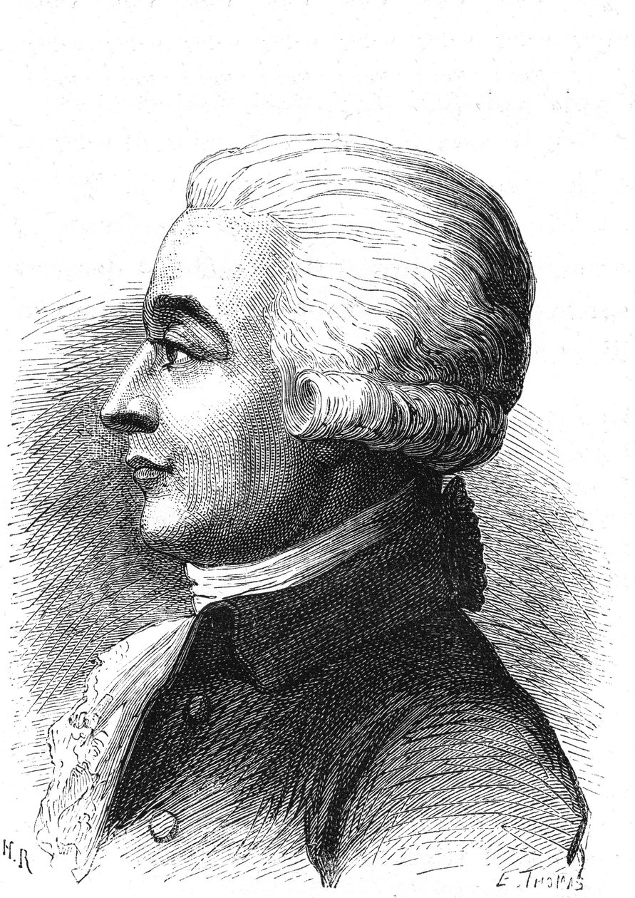 Portret van Blanchard (1709-1853) door French School