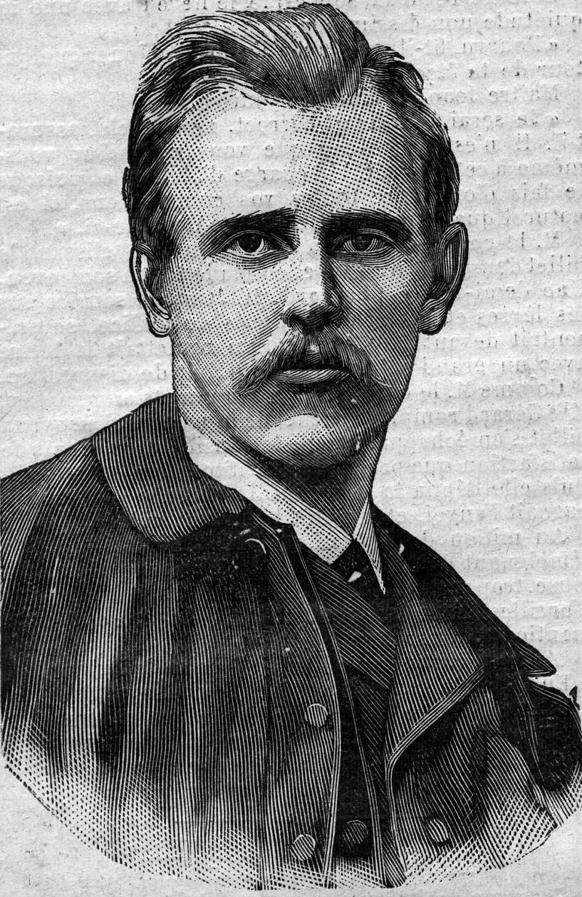 Portret van Fridtjof Nansen door French School