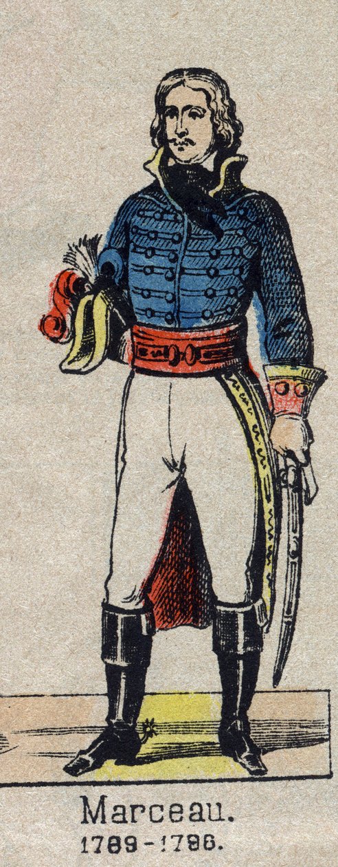 Portret van Generaal Marceau door French School