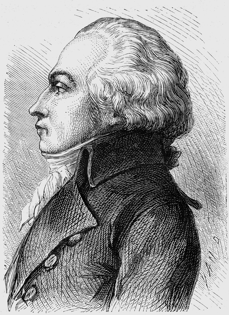 Portret van Jacques Constantion Perrier door French School