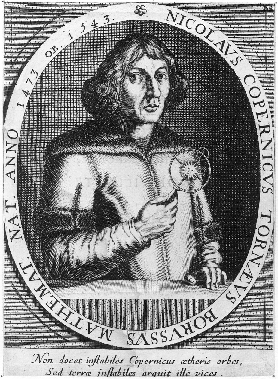 Portret van Nicolaus Copernicus (1473-1543) door French School