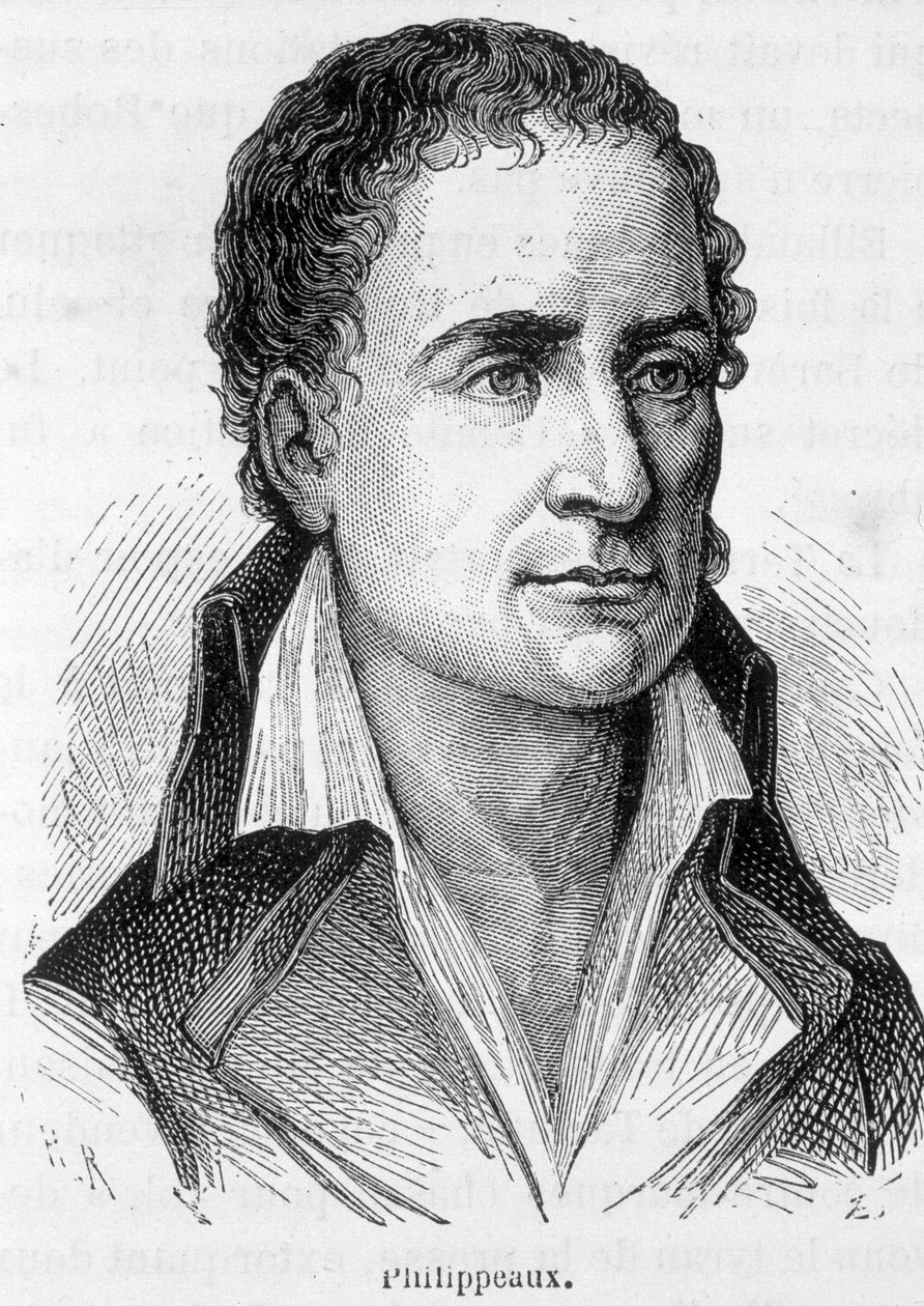Portret van Pierre Philippeaux door French School