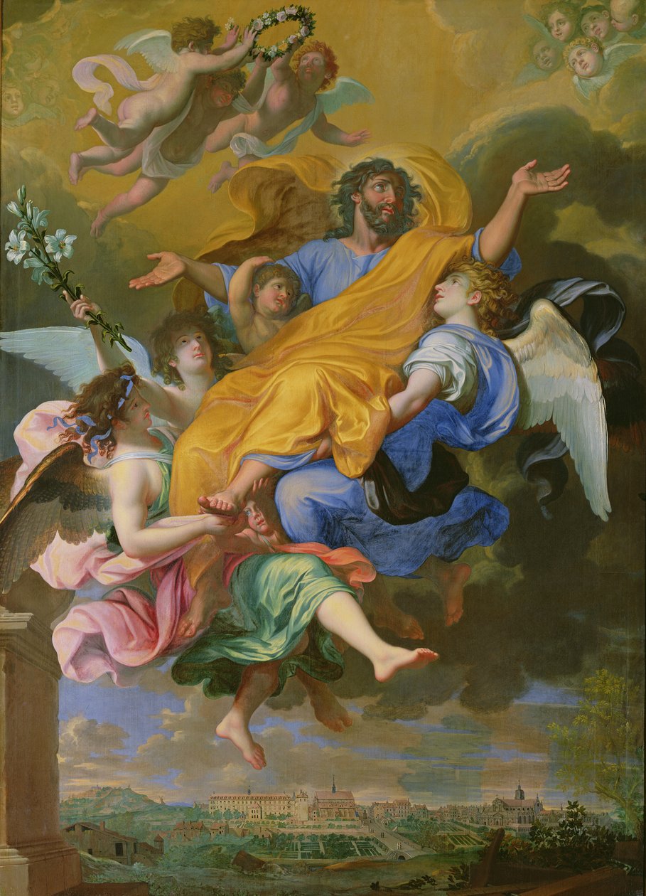 De Verheffing van St. Joseph door French School