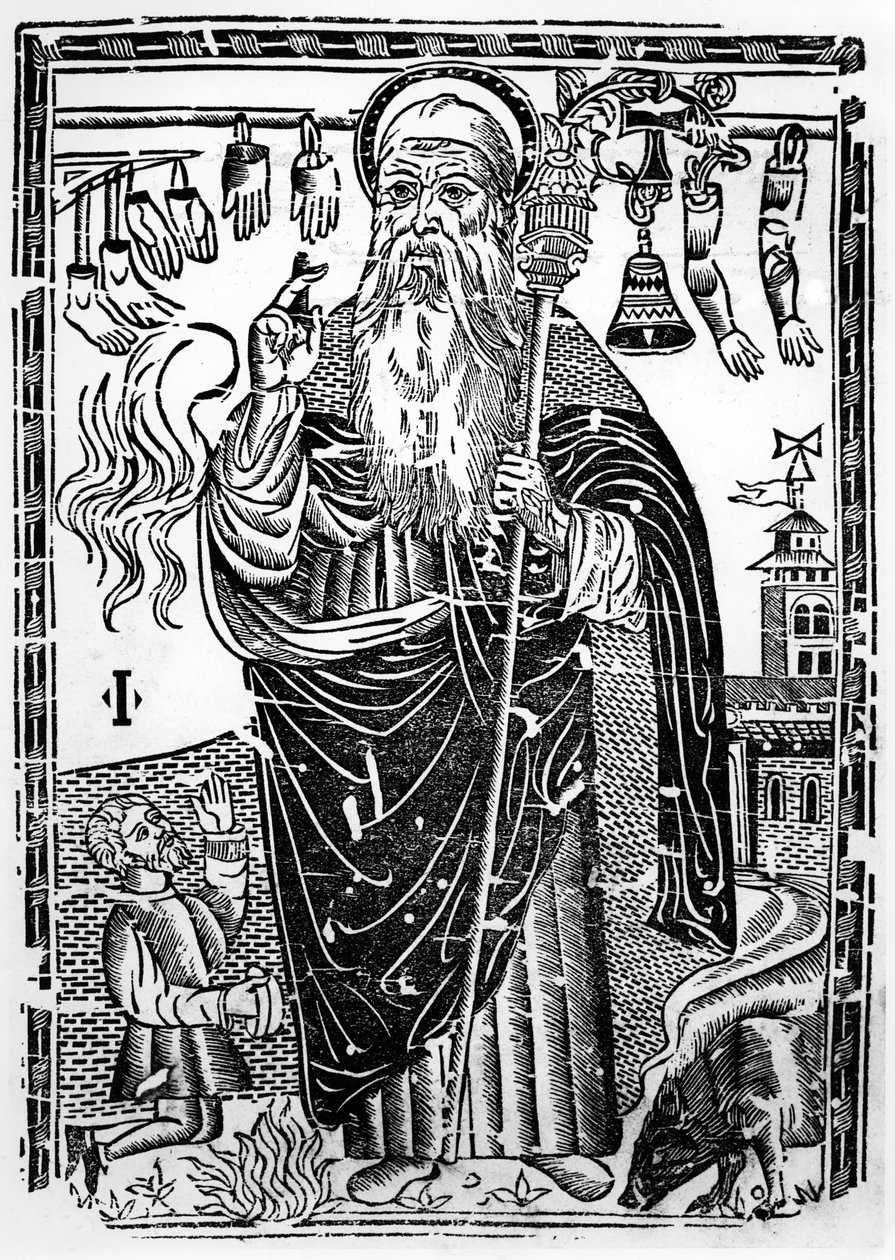 Sint Antonius de Grote door French School