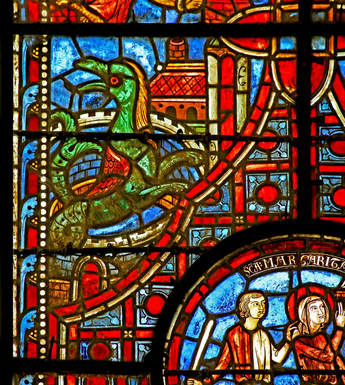 Het verhaal van Sint Margaretha: de draak door French School