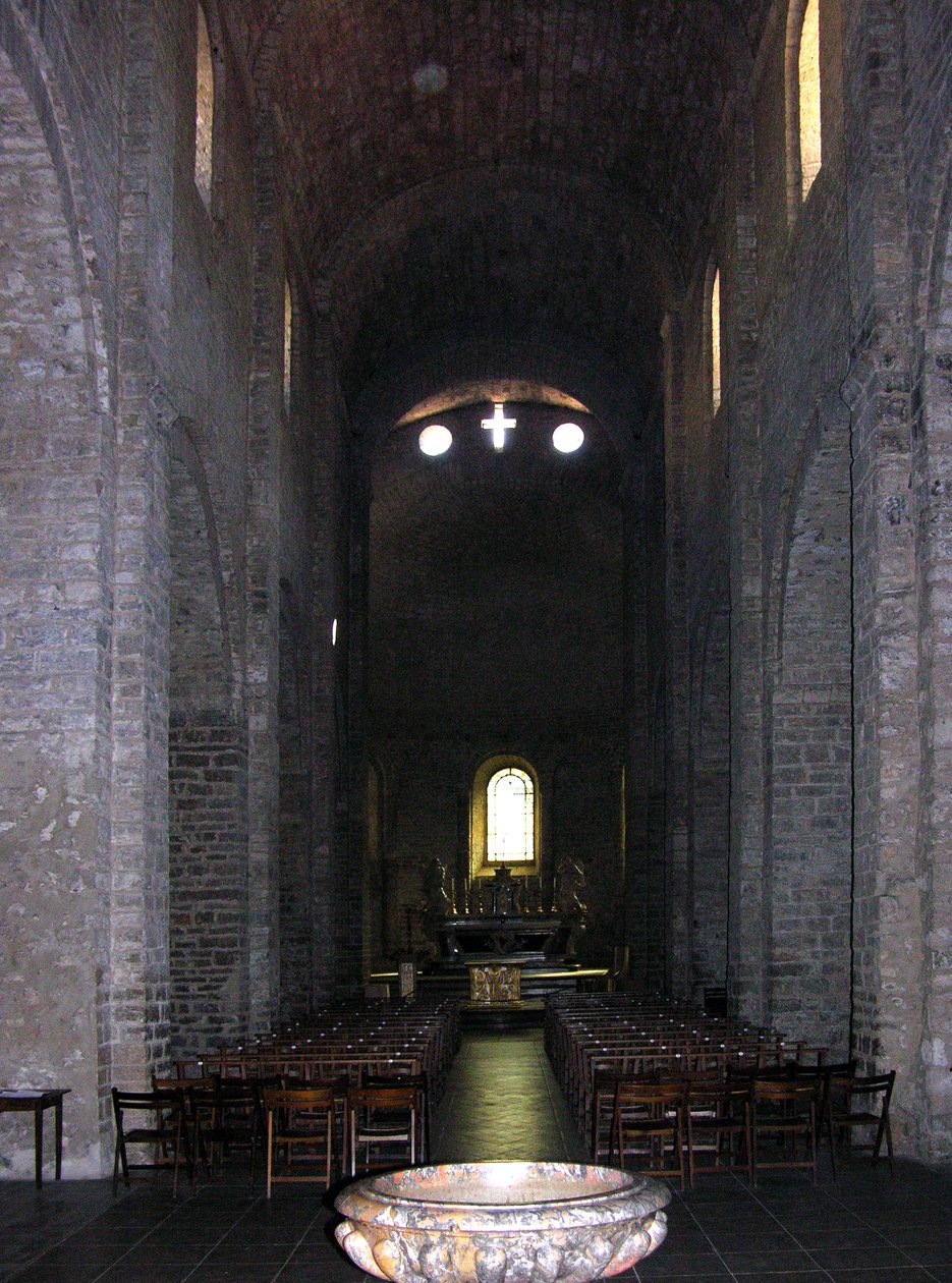 De Abbatiale Kerk door French School