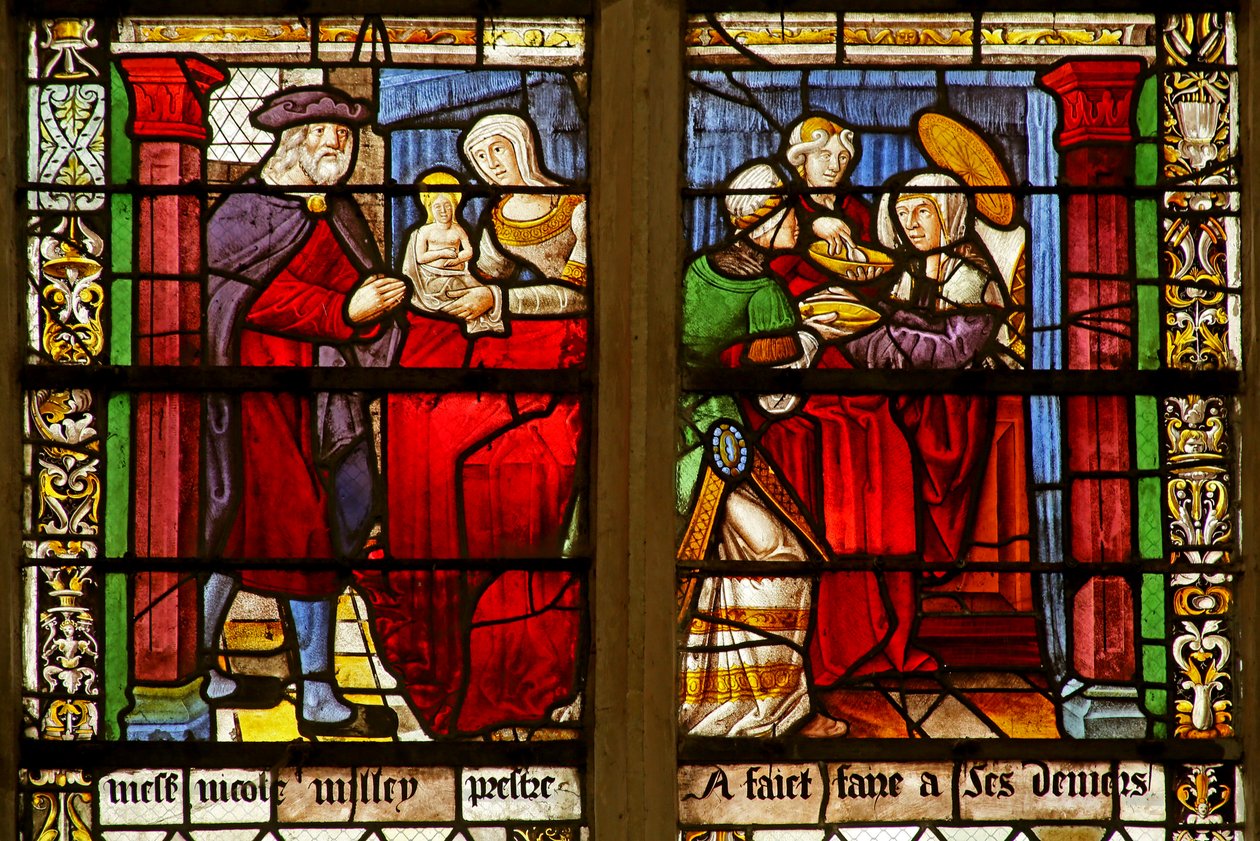 De Geboorte van de Maagd Maria door French School