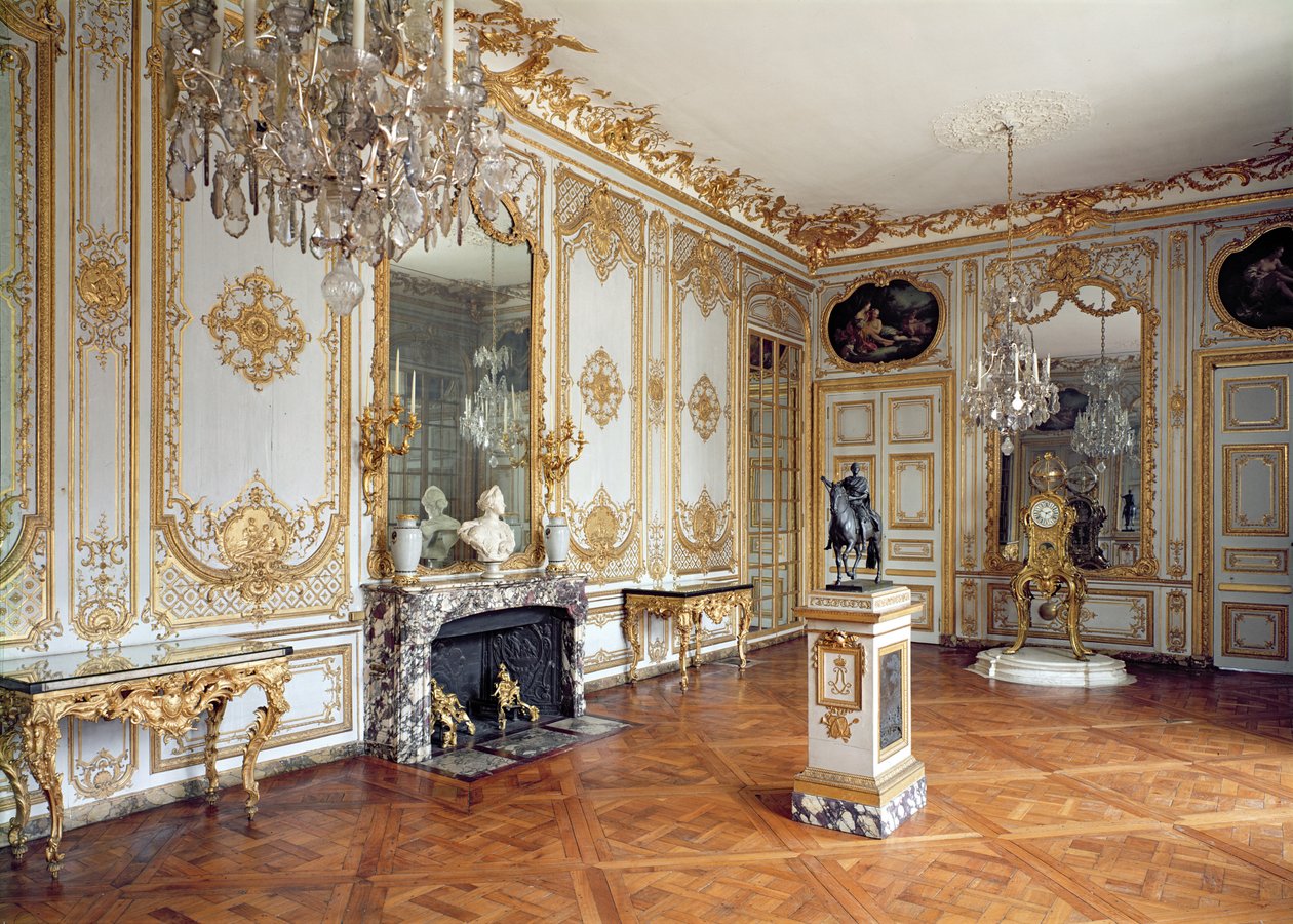 Het Cabinet de la Pendule (Klokkamer) door French School