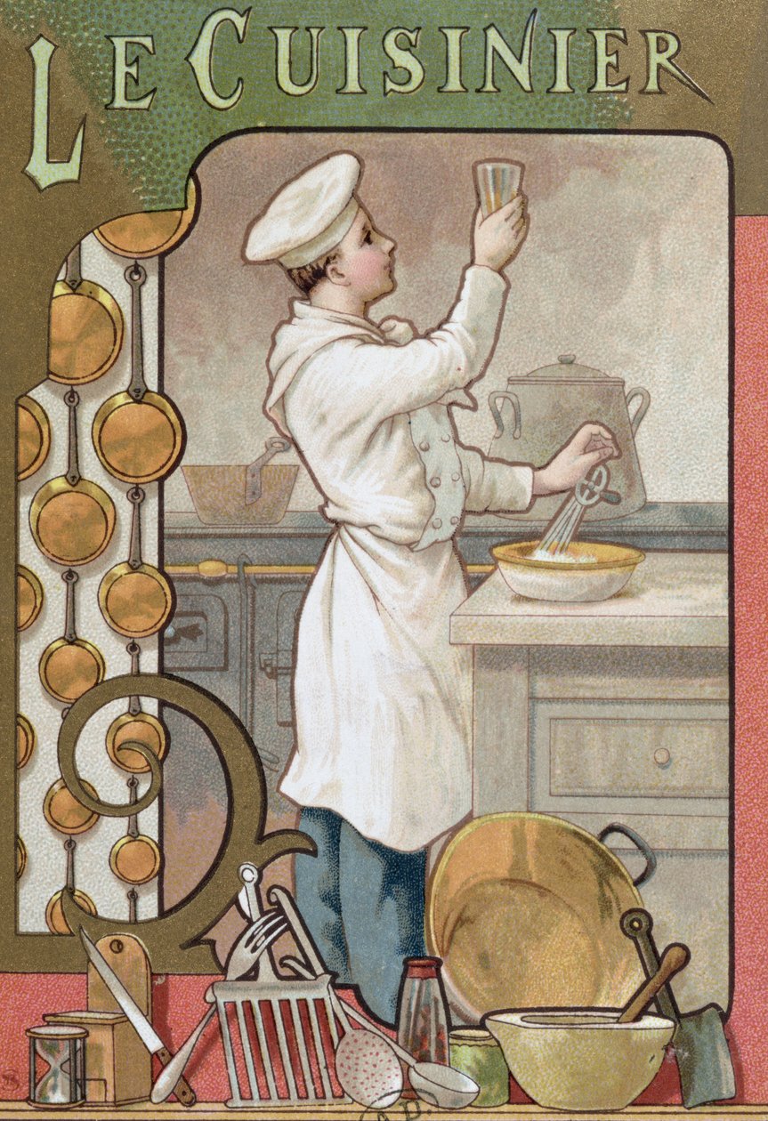 De kok, c.1899 door French School