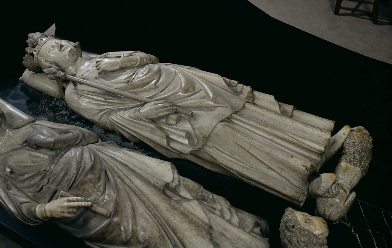 Graf van Philippe IV (1268-1314) Le Bel door French School