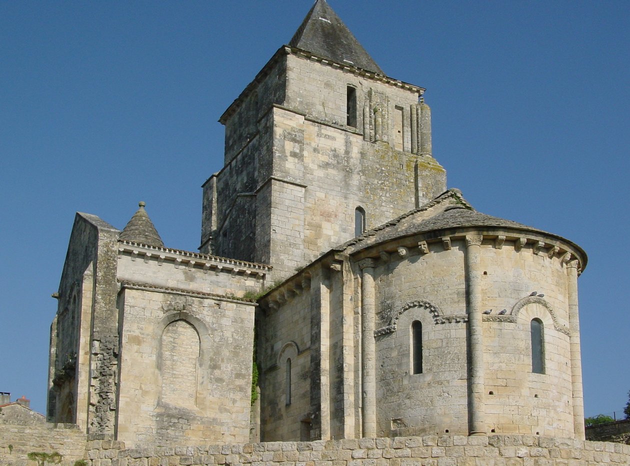 Zicht op de Kerk van St. Peter door French School