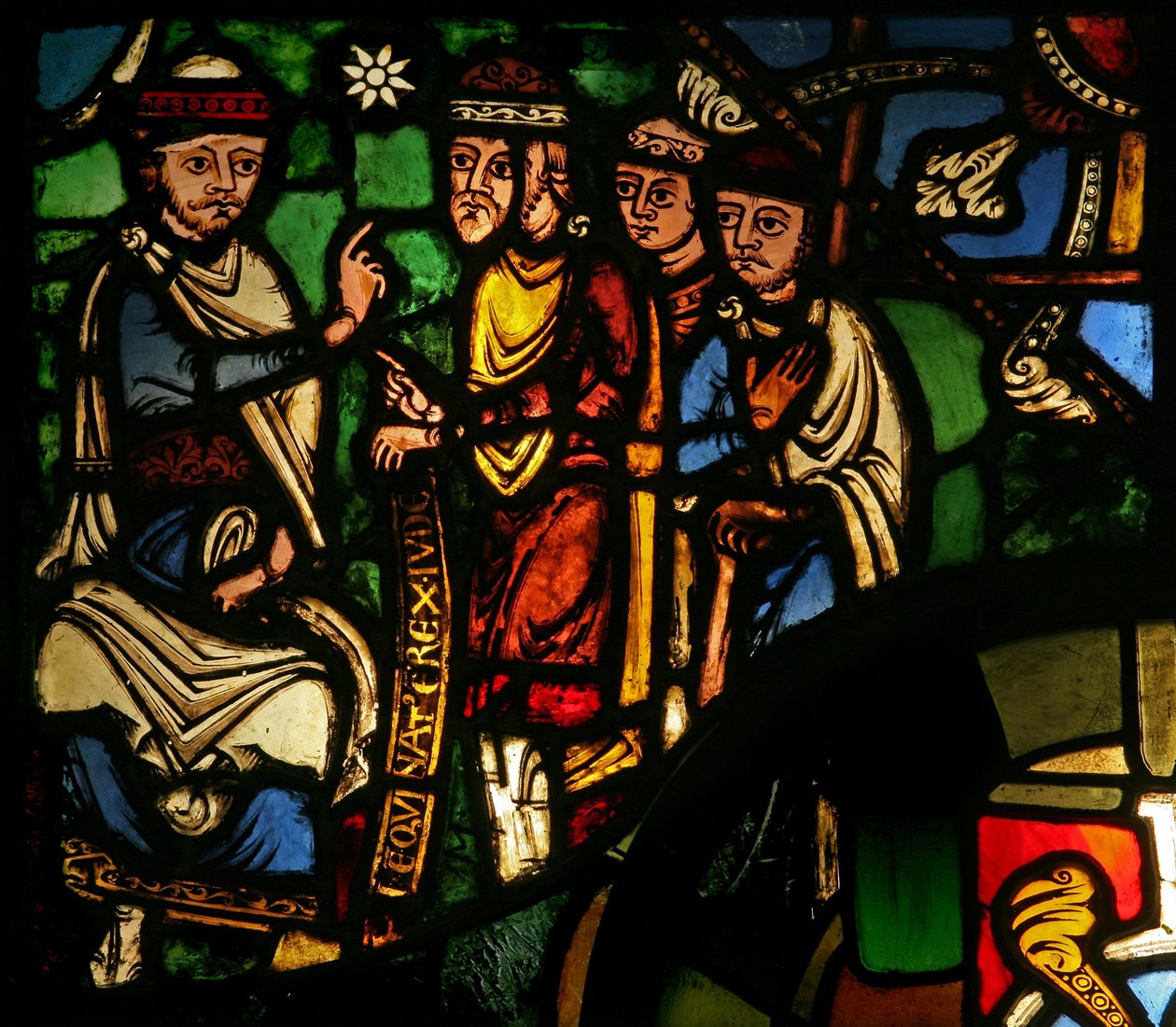 Raam Treasury-A met de Wijzen bij Herodes door French School