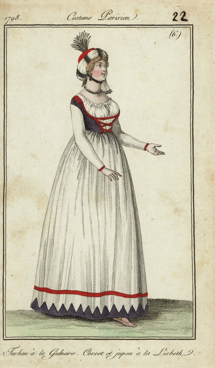 Vrouw in door opera