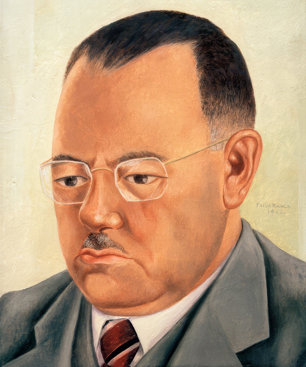Portret van ingenieur Marte R. Gómez door Frida Kahlo