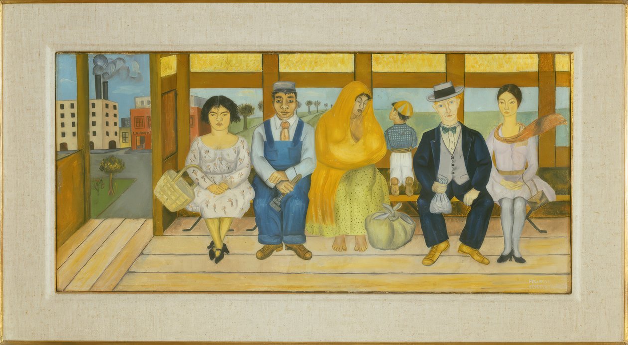 De vrachtwagen door Frida Kahlo