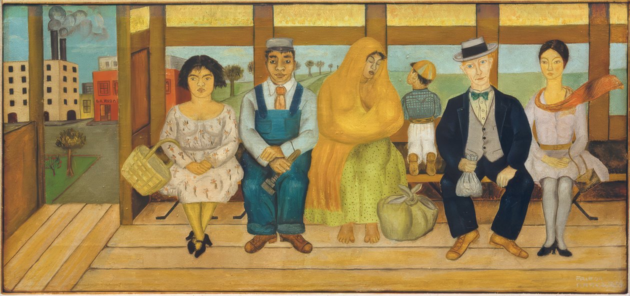 De vrachtwagen door Frida Kahlo