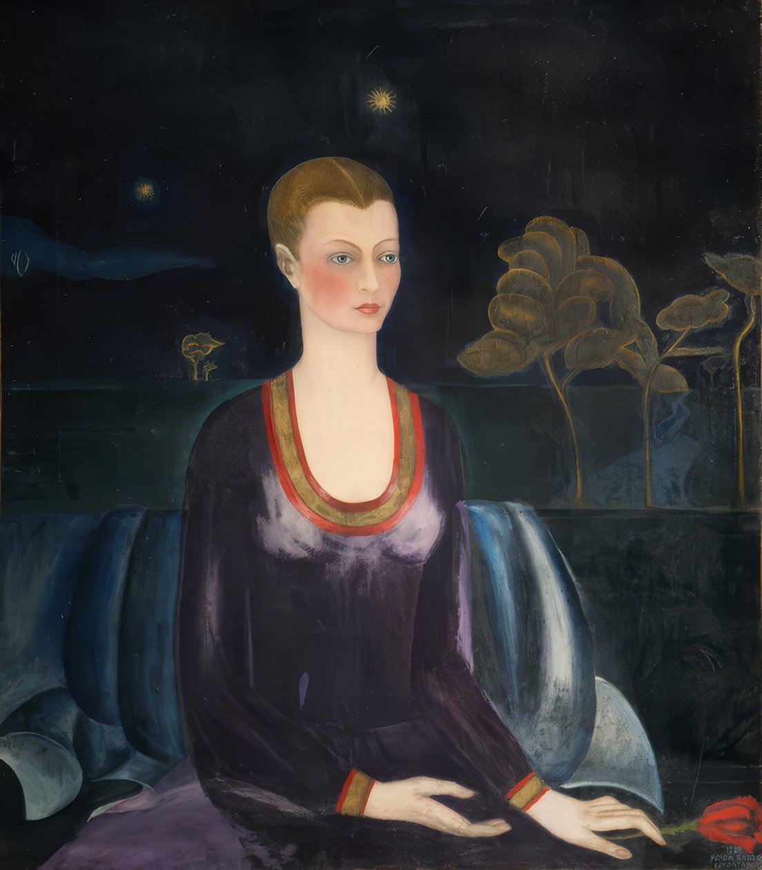 Portret Alicia Galant door Frida Kahlo