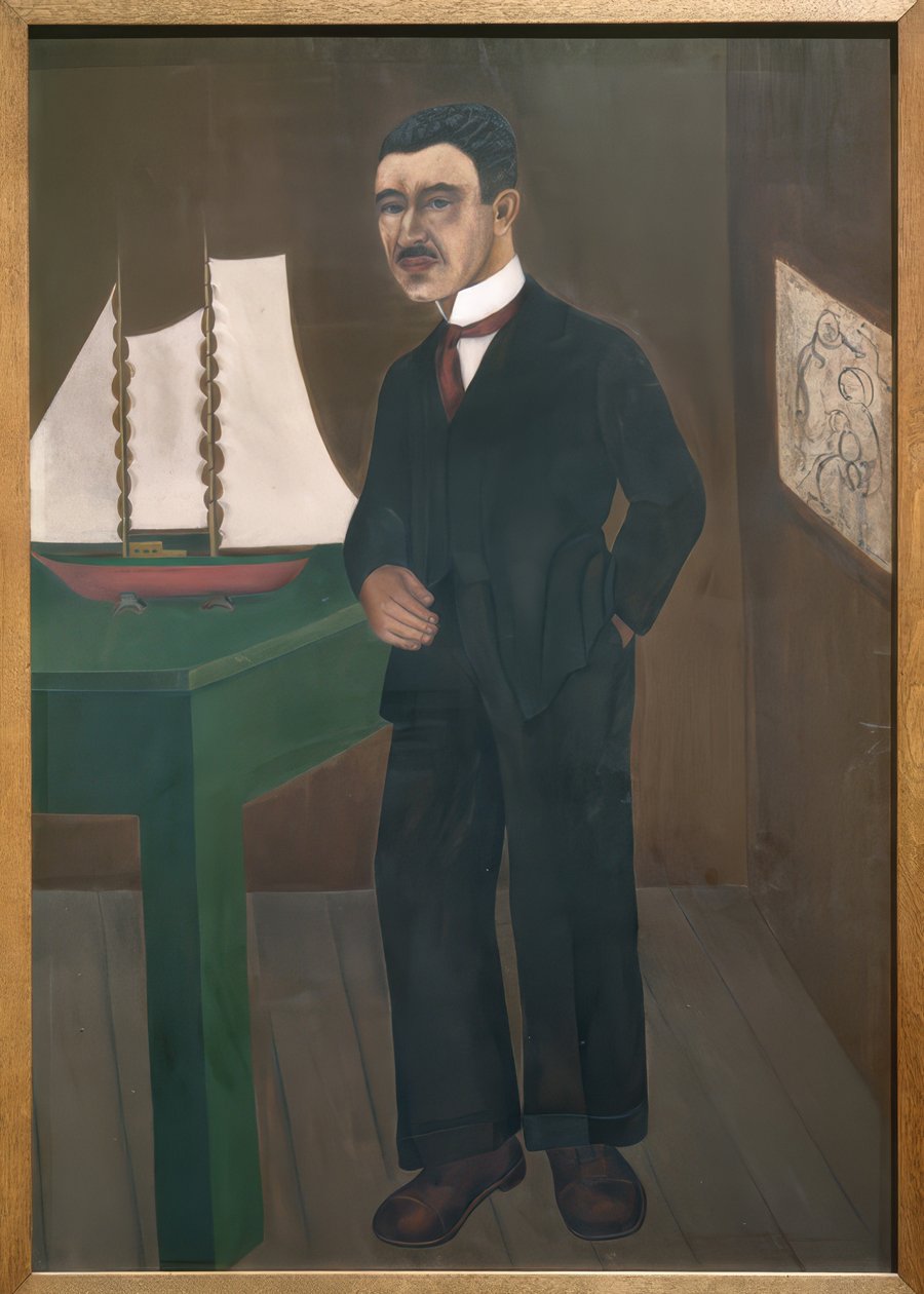 Portret van Leo Bloesser door Frida Kahlo