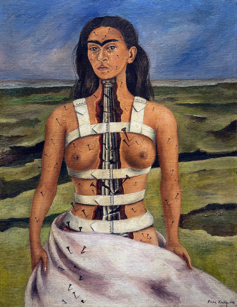 De gebroken kolom door Frida Kahlo