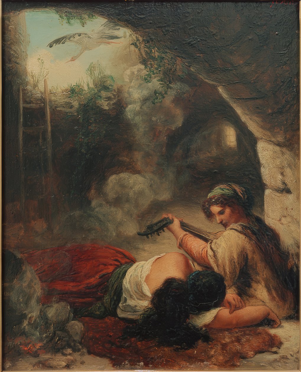 Zigeunerliefde door Friedrich Karl Hausmann