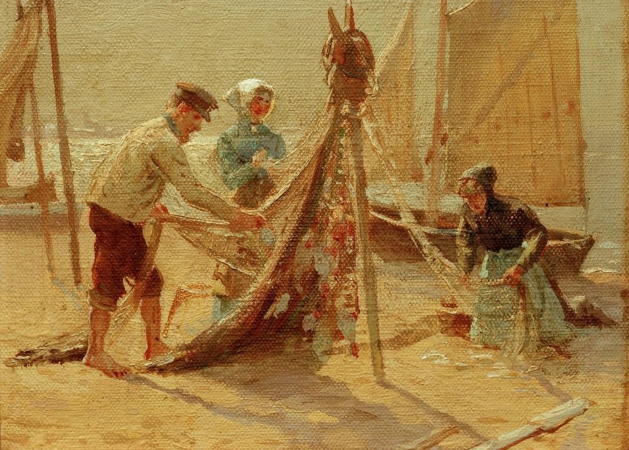 De nettenboeters door Friedrich Raupp