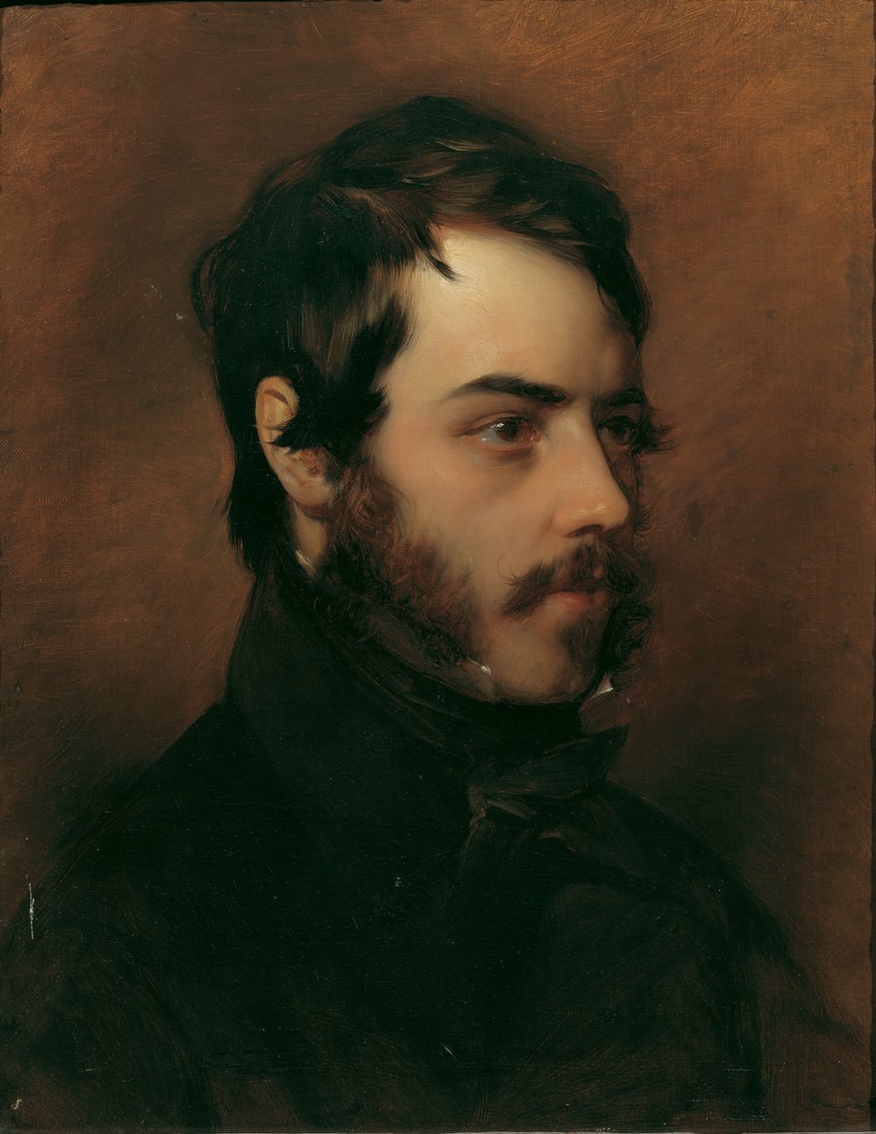 De schilder Karl von Pausinger door Friedrich von Amerling