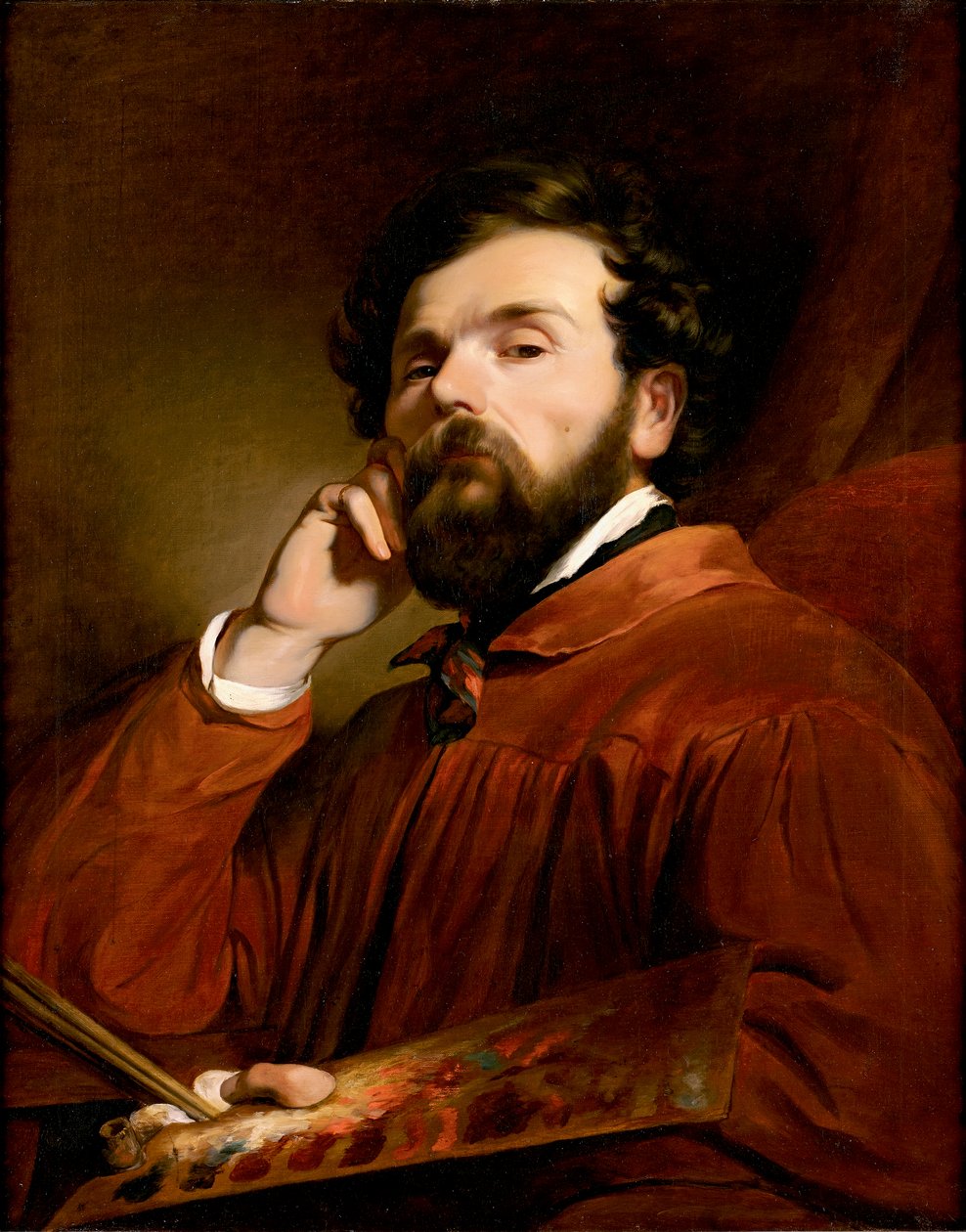 Zelfportret door Friedrich von Amerling