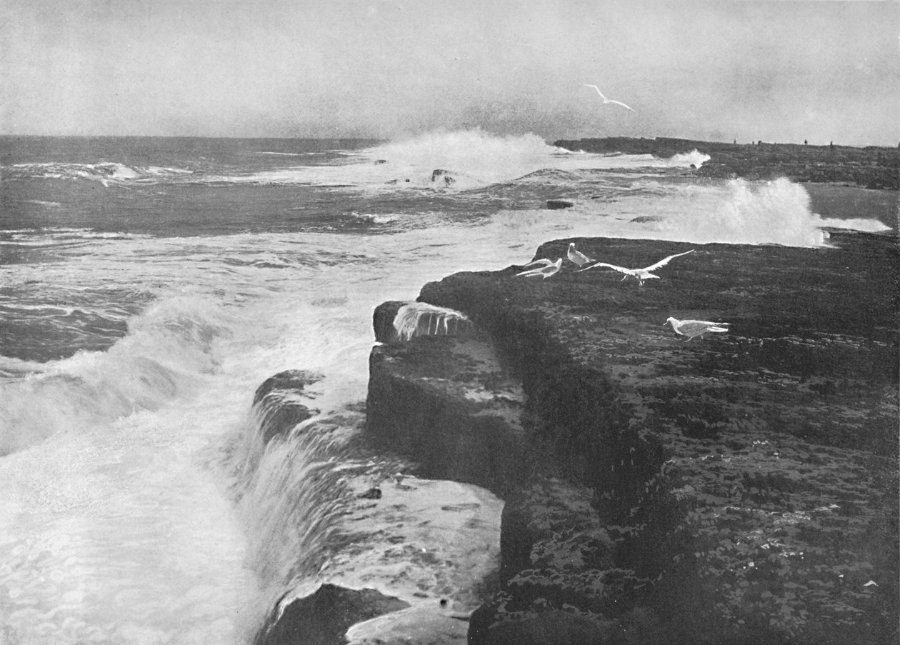 Filey Brigg, ca. 1896 door Frith and Co
