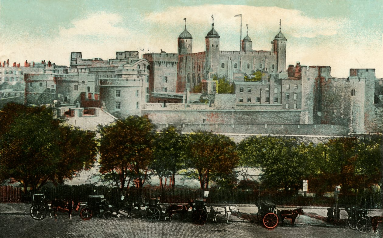 De Tower of London, 1907 door Frith and Co