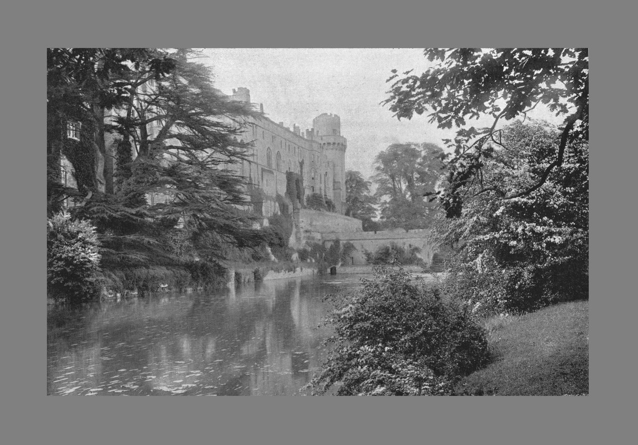 Warwick Castle, c1900 door Frith and Co