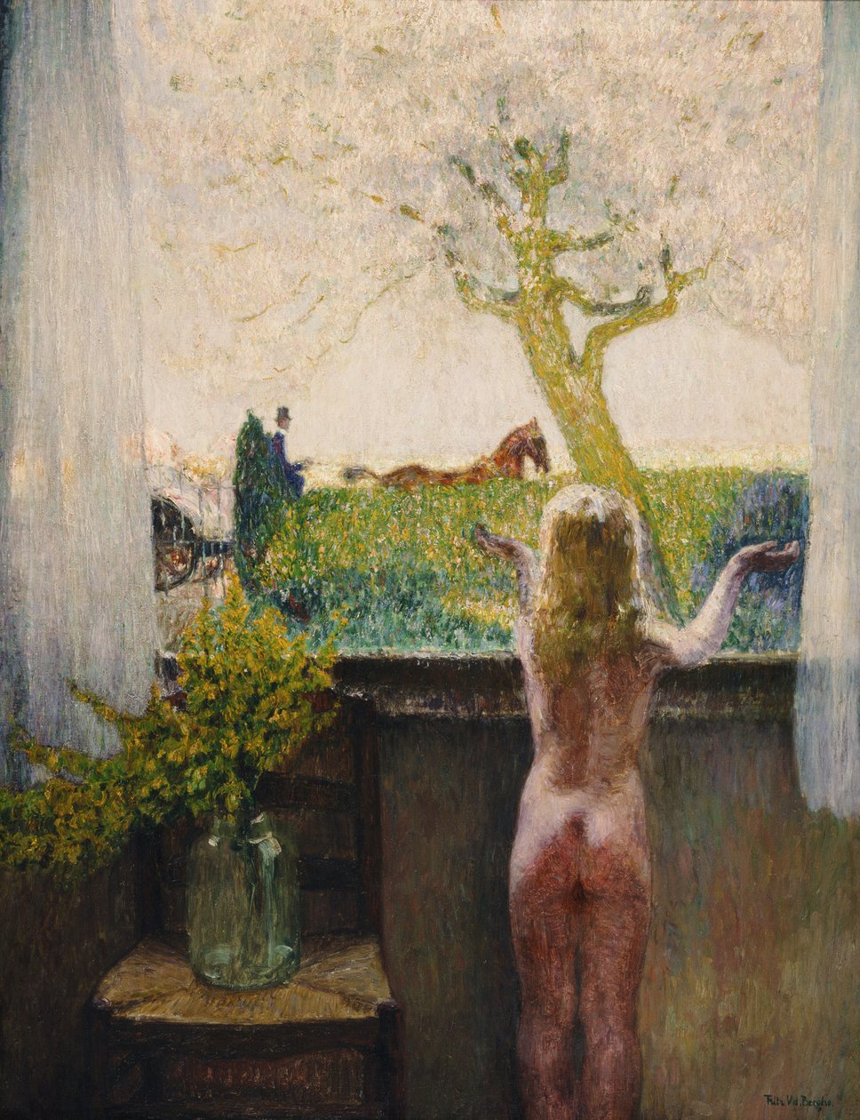 De extase door Frits van den Berghe