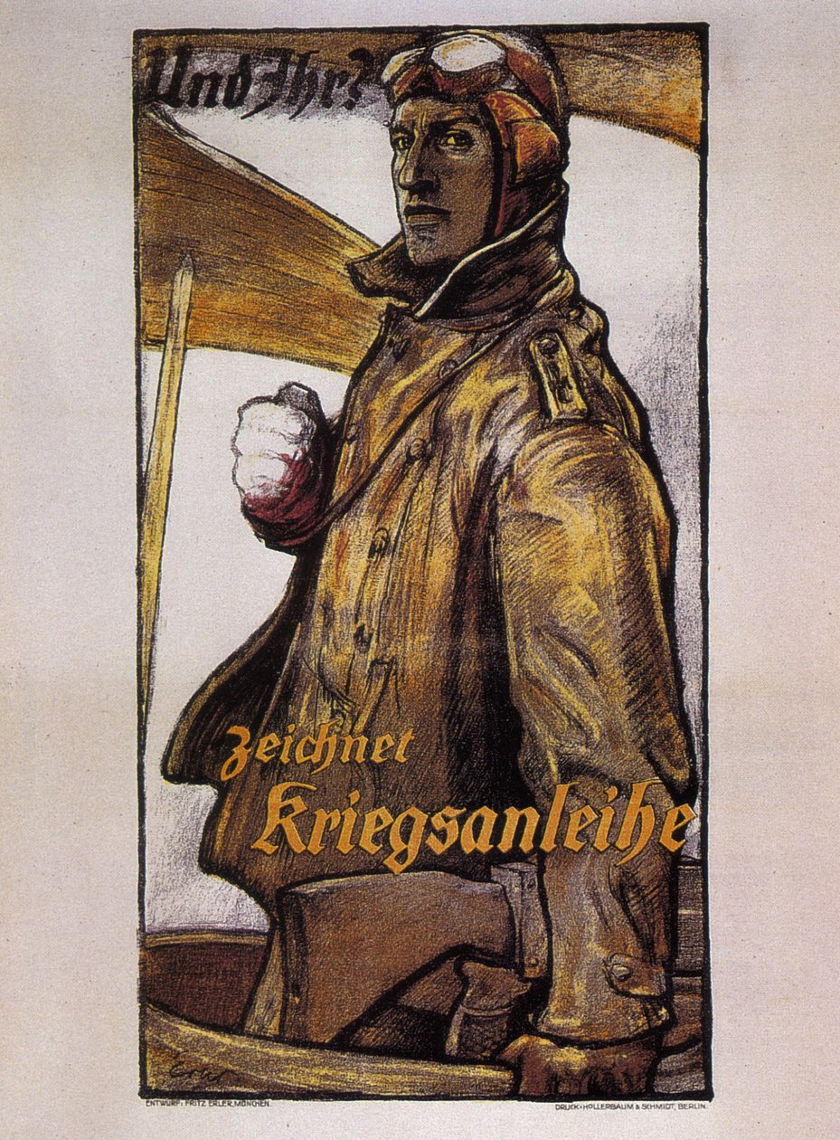 En jij, 1917 door Fritz Erler
