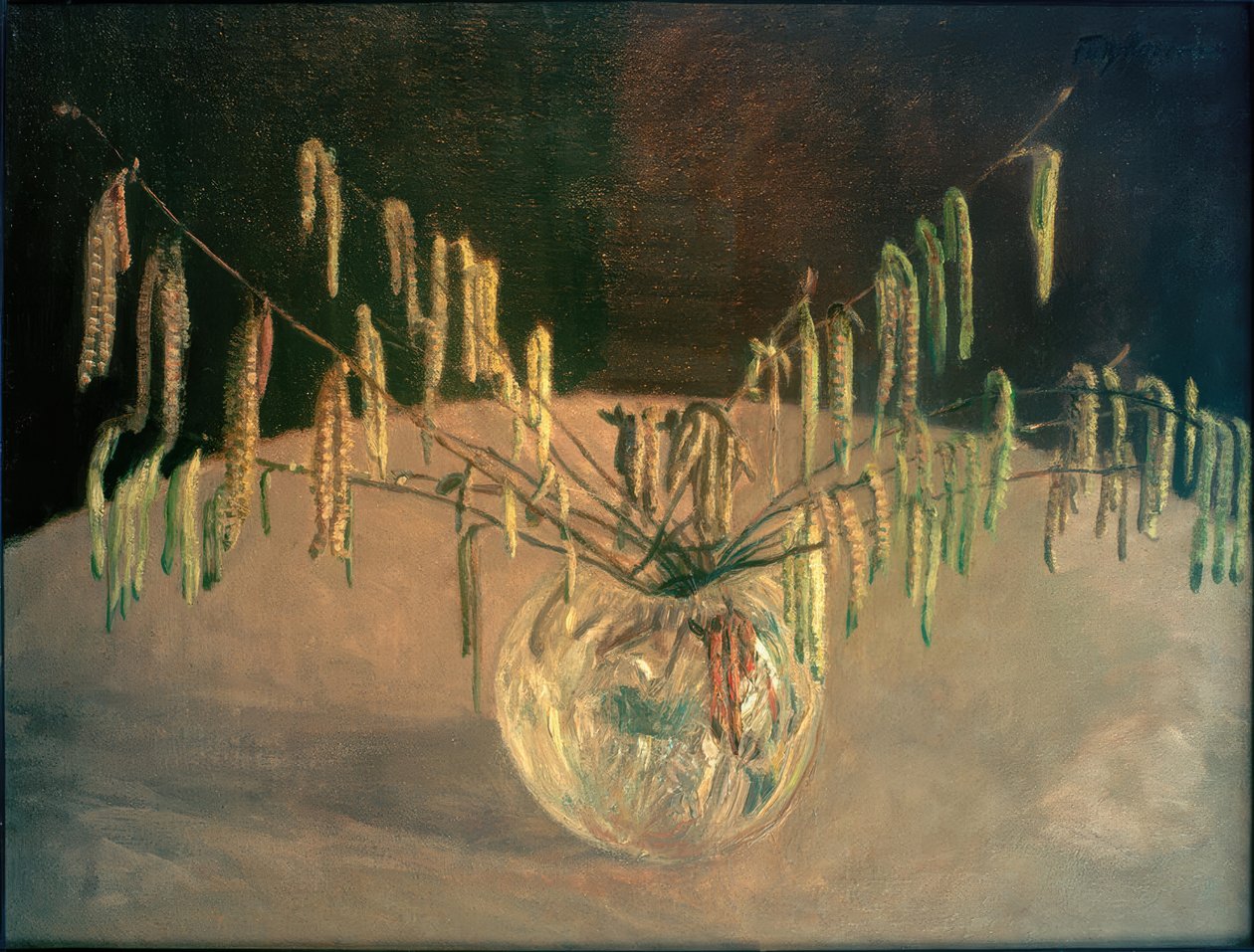 Takken in de lente door Fritz Mackensen
