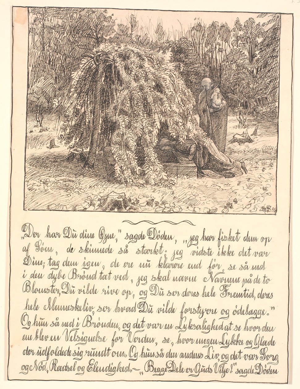 Daar heb je je ogen, zei de Dood... door Fritz Syberg