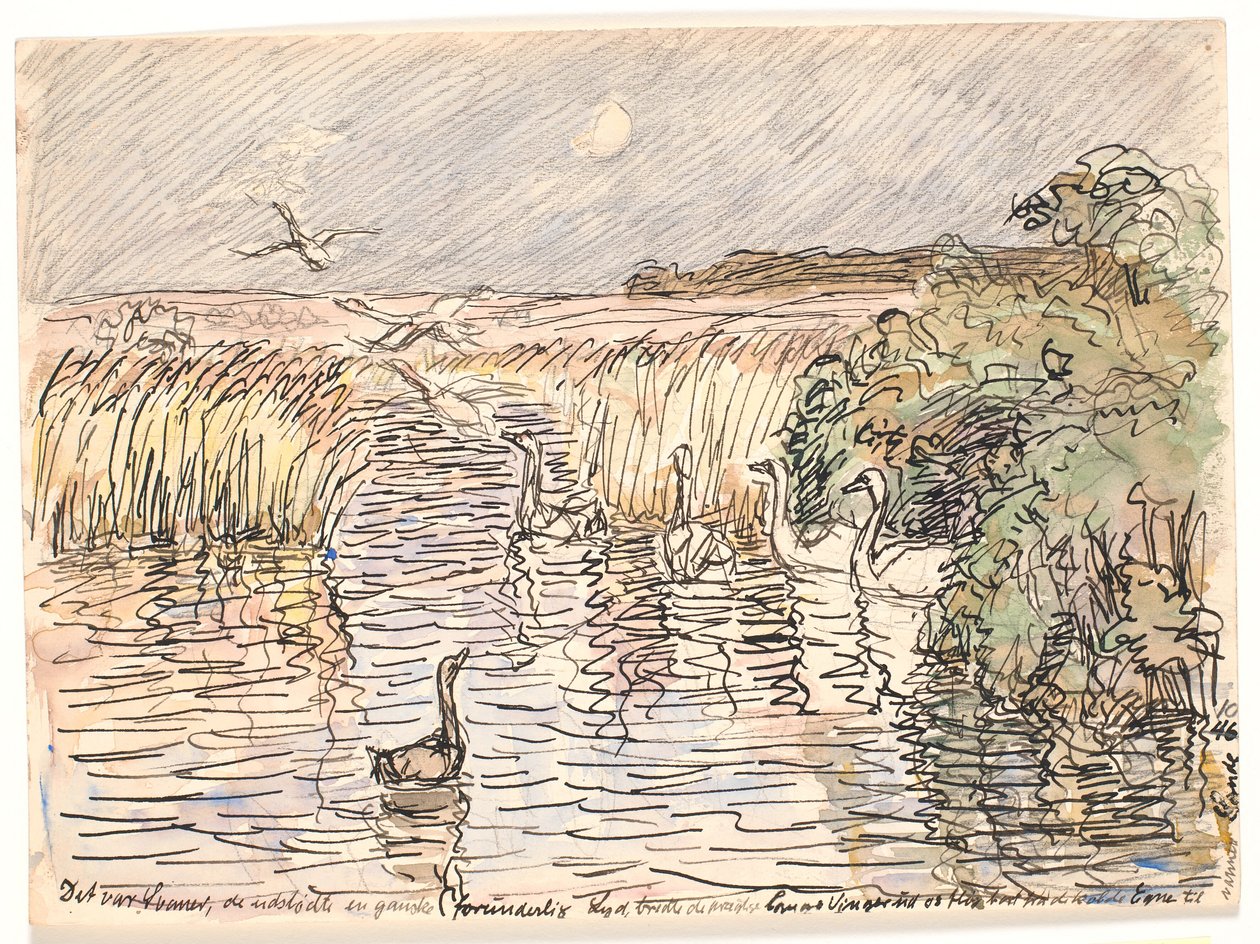 Het waren zwanen... door Fritz Syberg