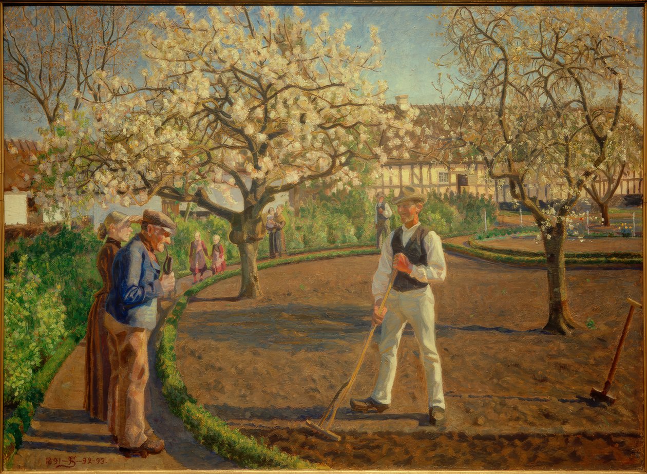 Lente door Fritz Syberg