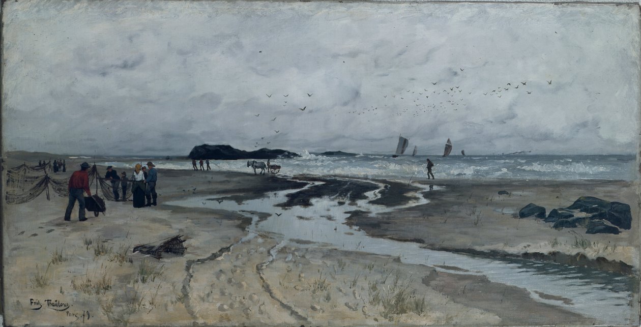 Bank door Fritz Thaulow