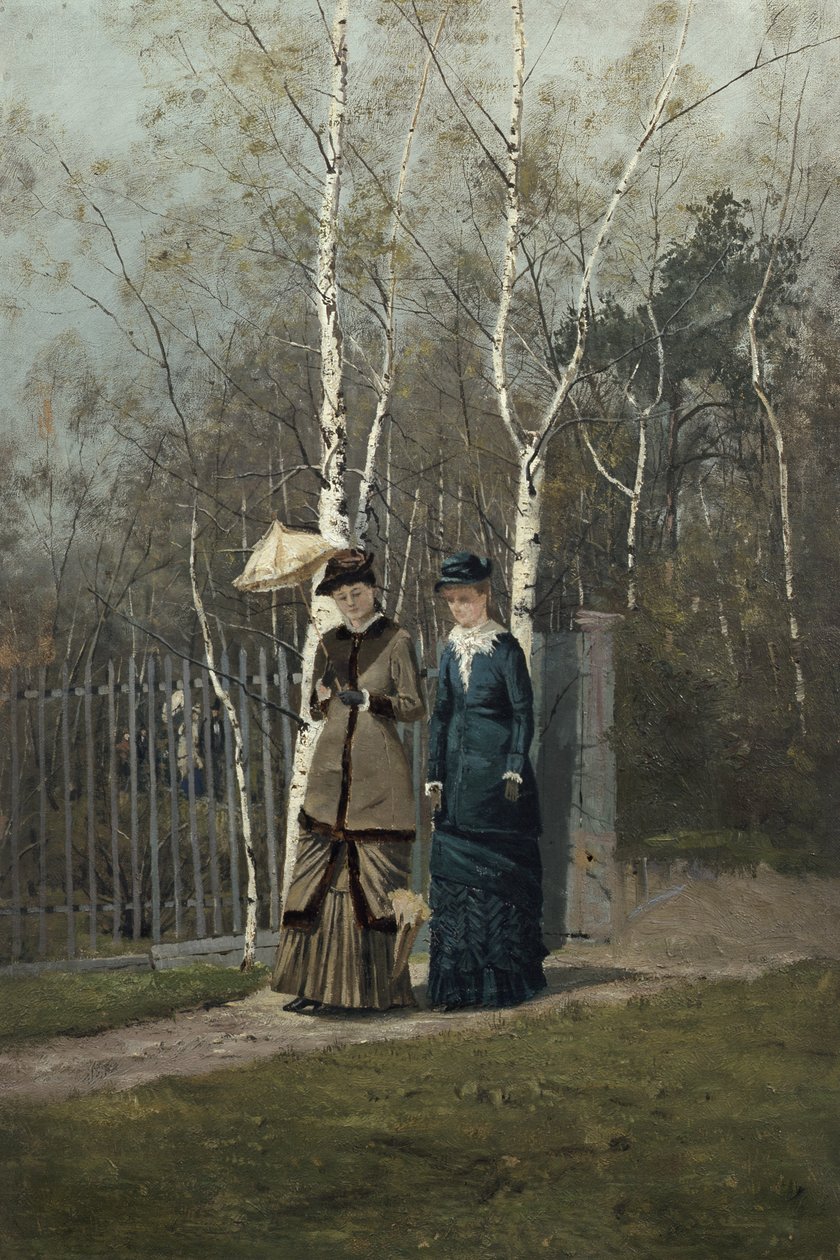 Van Homansbyen door Fritz Thaulow